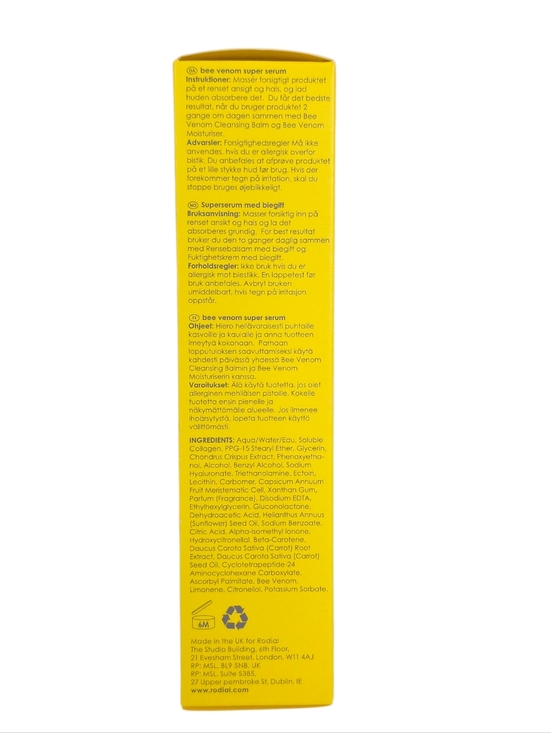 Rodial Bee Venom Super Serum - Picture 5 of 7